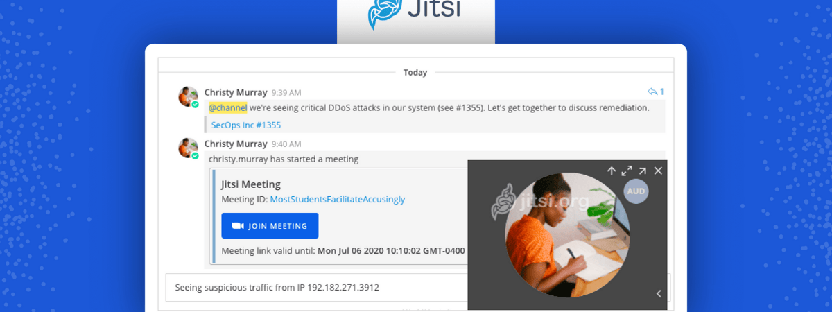 Jitsi. Servicio de videollamadas